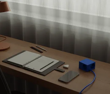 Listwa zasilająca Cuboid+ z portem USB-C 30W (2 m) - Catalina Blue - Kord