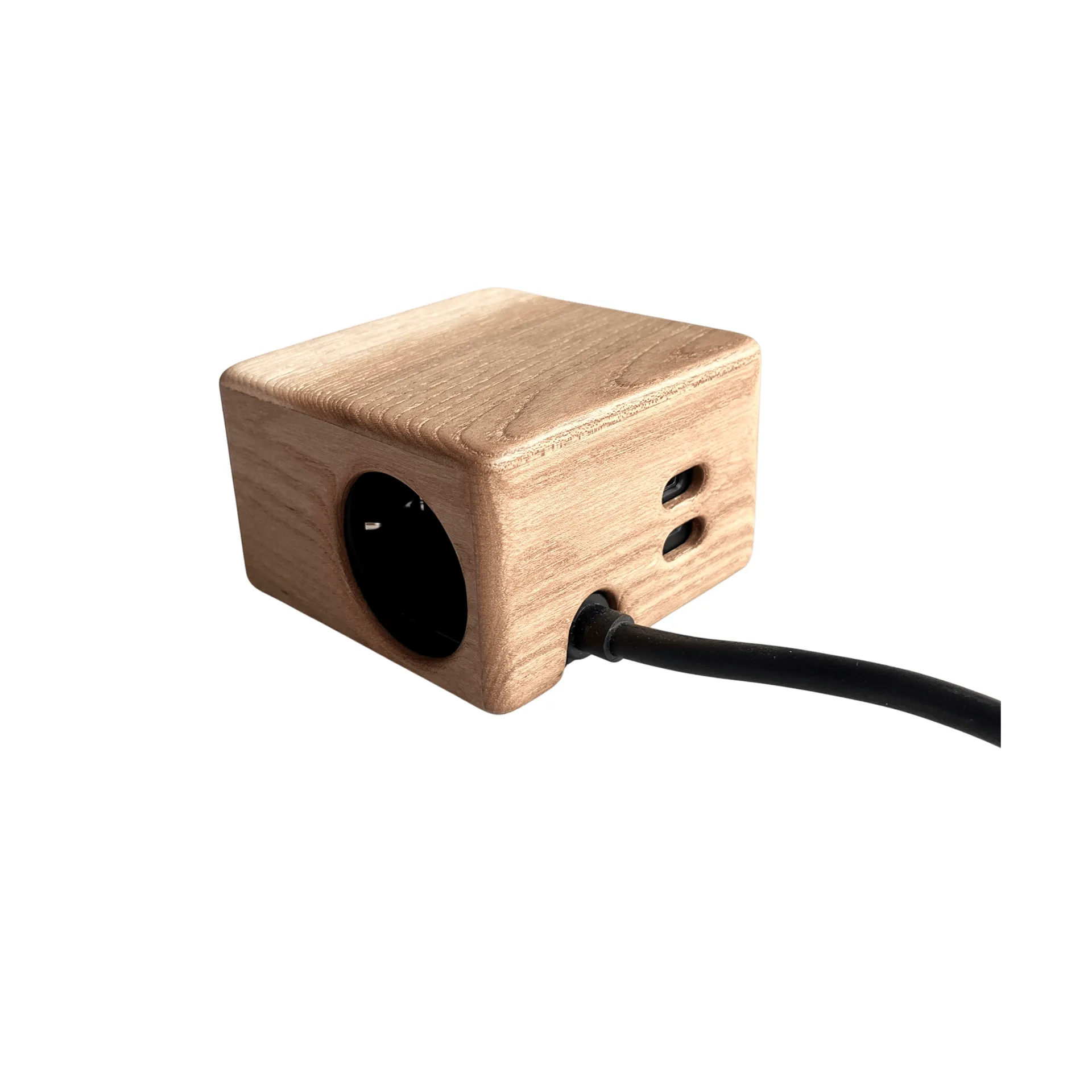 Obudowa na listwę zasilającą Cuboid+ Kord x Bark woodencase, Bark Kord