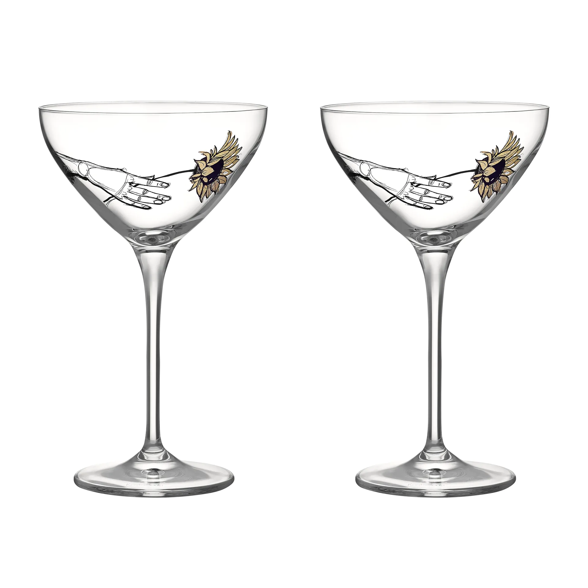 All About You kieliszki coupe do szampana 320 ml, 2‑pak, All for you Kosta Boda