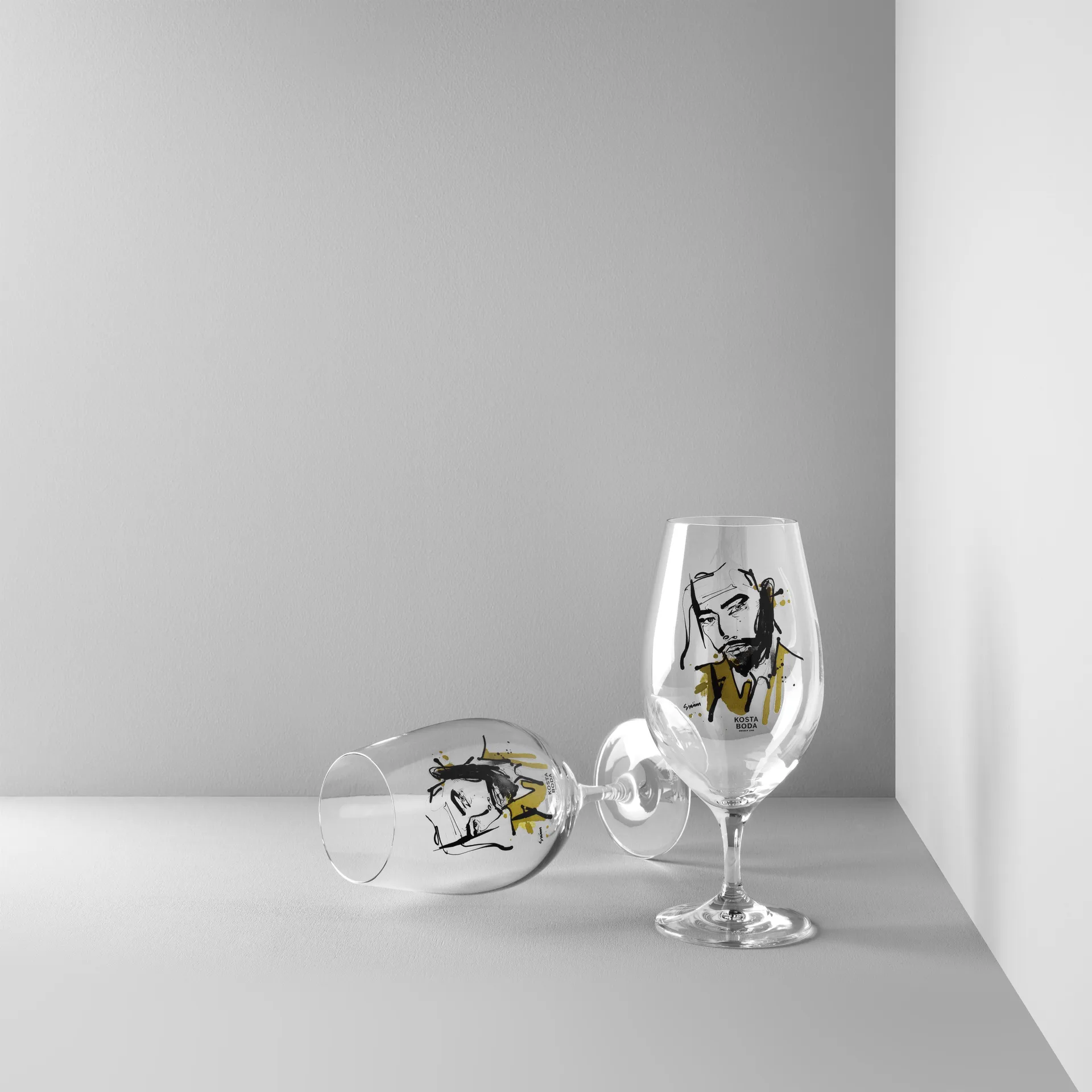 All about you szklanka do piwa 40 cl 2-pack, Chcesz go (zielony) Kosta Boda