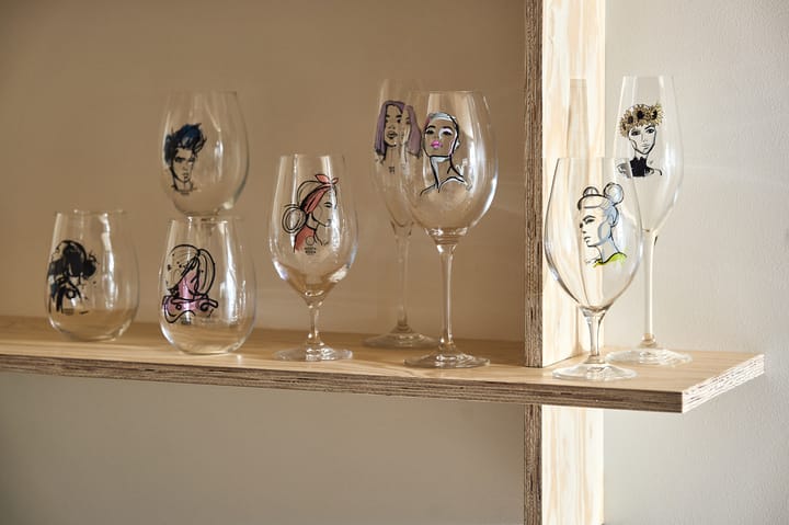 All about you szklanka do piwa 40 cl 2-pack, Cheers to you Kosta Boda