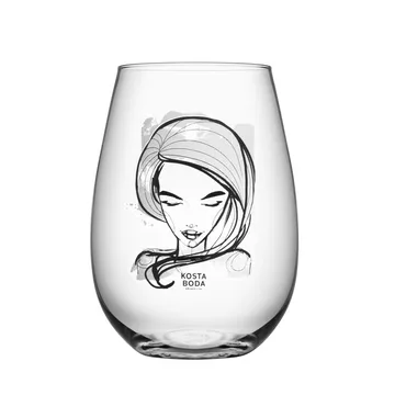 All about you szklanki do whisky 570 ml, 2‑pak - need you (biały) - Kosta Boda