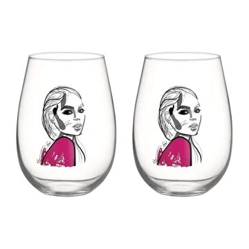 All about you szklanki do whisky 570 ml, 2‑pak - Next to you - Kosta Boda