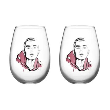 All about you szklanki typu tumbler 570 ml, 2‑pak - Close to him - Kosta Boda