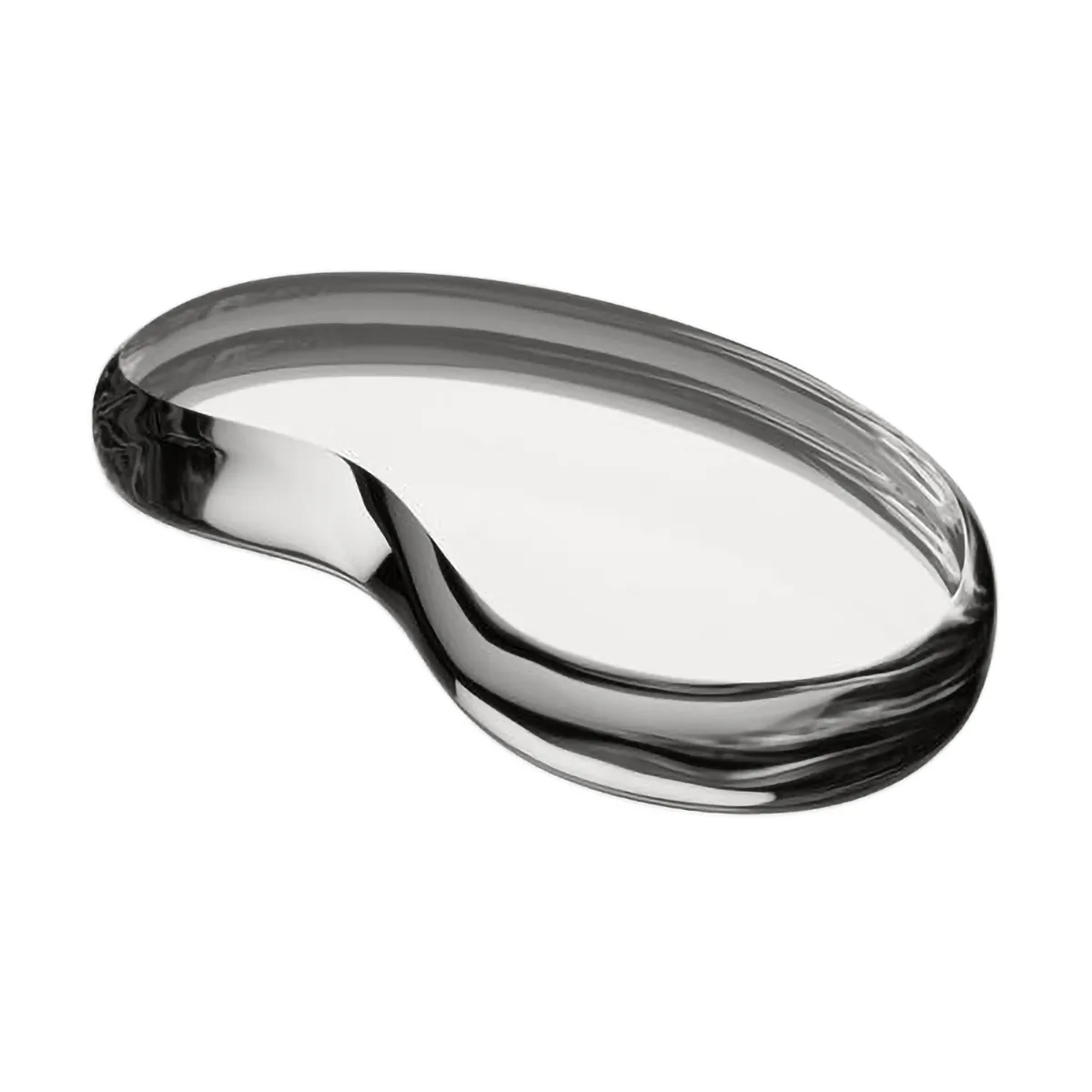 Dekoracyjny obiekt Tears of Joy, 2-częściowy, Srebrny Kosta Boda