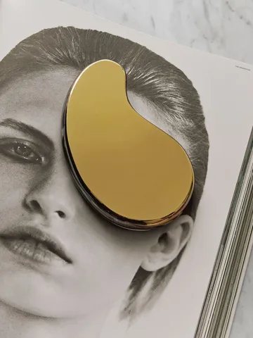 Dekoracyjny obiekt Tears of Joy, 2-częściowy - Złoto - Kosta Boda