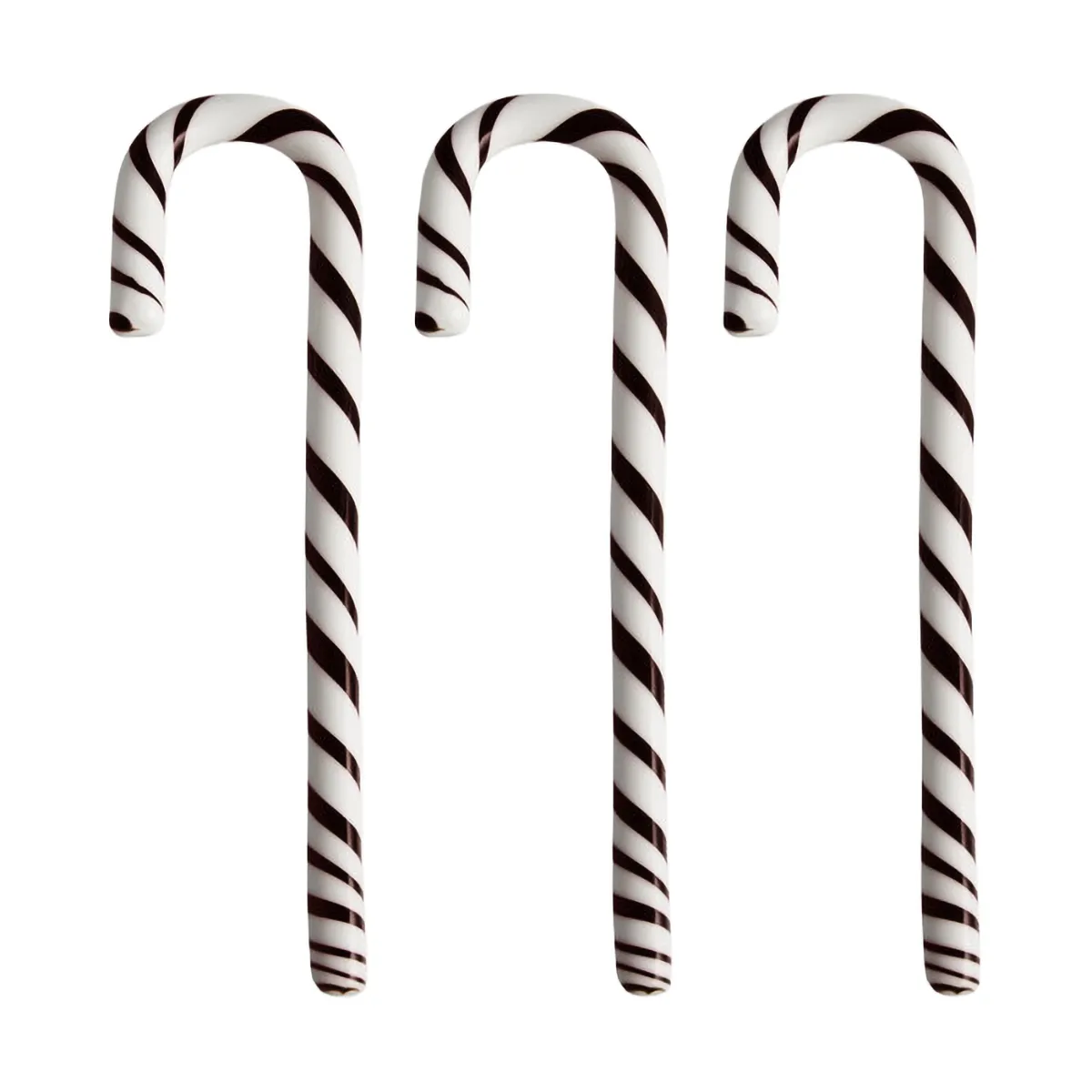 Element do zawieszenia Polka 17 cm 3-pak, Biało-czarny Kosta Boda