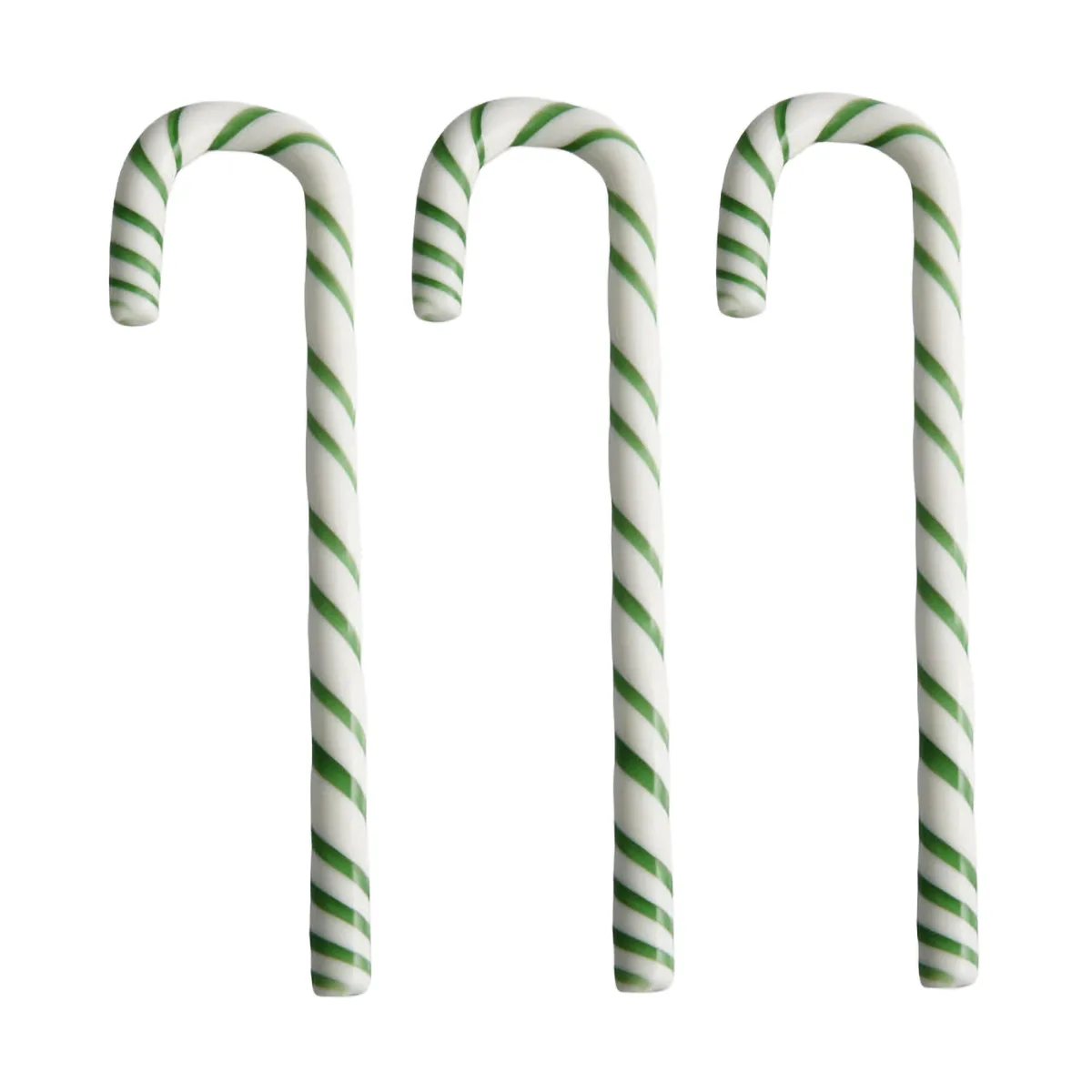 Element do zawieszenia Polka 17 cm 3-pak, Biało-zielony Kosta Boda