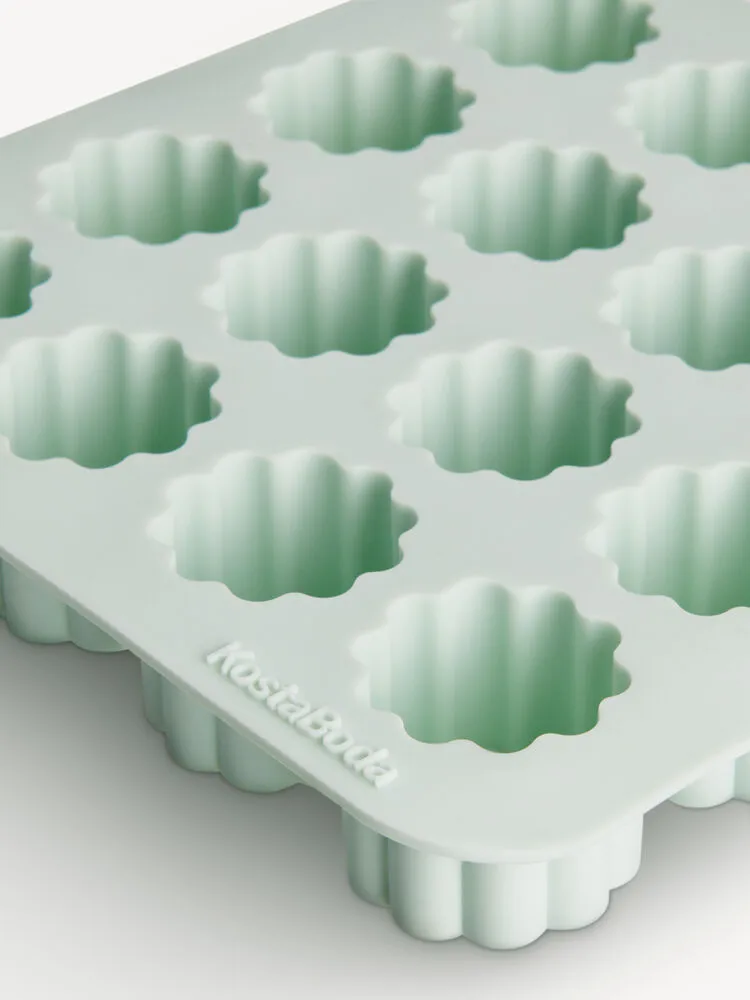 Forma do kostek lodu Viva, 16 przegródek 13 cl, Miętowa zieleń Kosta Boda