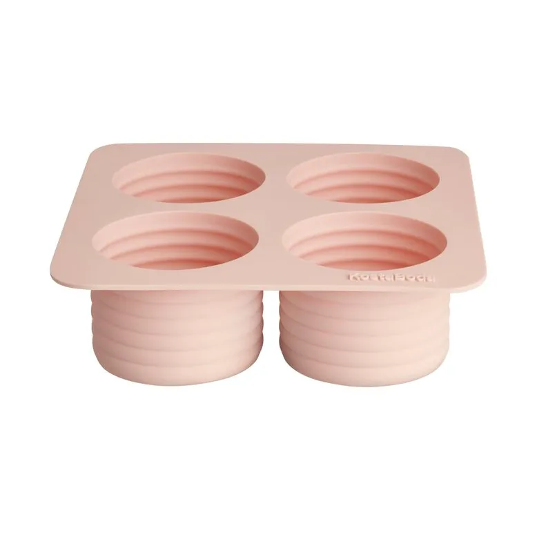 Forma do kostek lodu Viva, 4 przegródki 13 cl, Pudrowy róż Kosta Boda