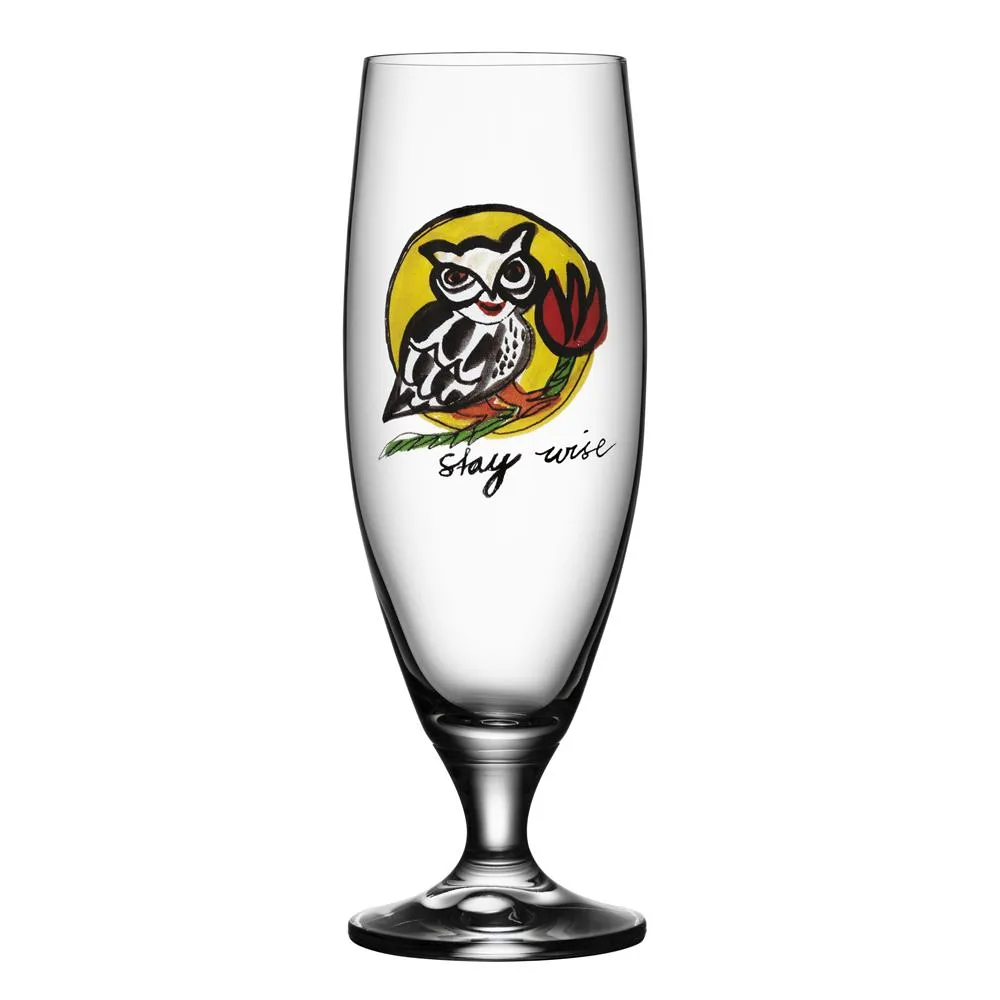 Friendship szklanka do piwa 500 ml, zachować rozsądek Kosta Boda