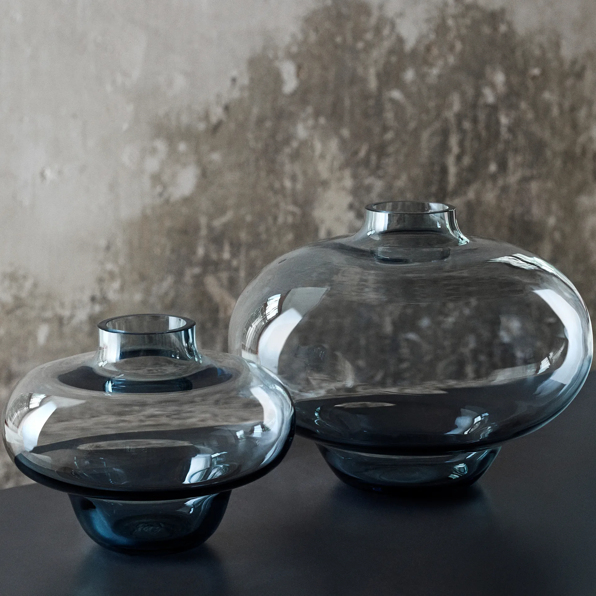 Kappa wazon 160 mm, Szary Kosta Boda