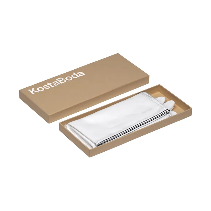 Kosta Boda glass care set box - Biały, small - Kosta Boda