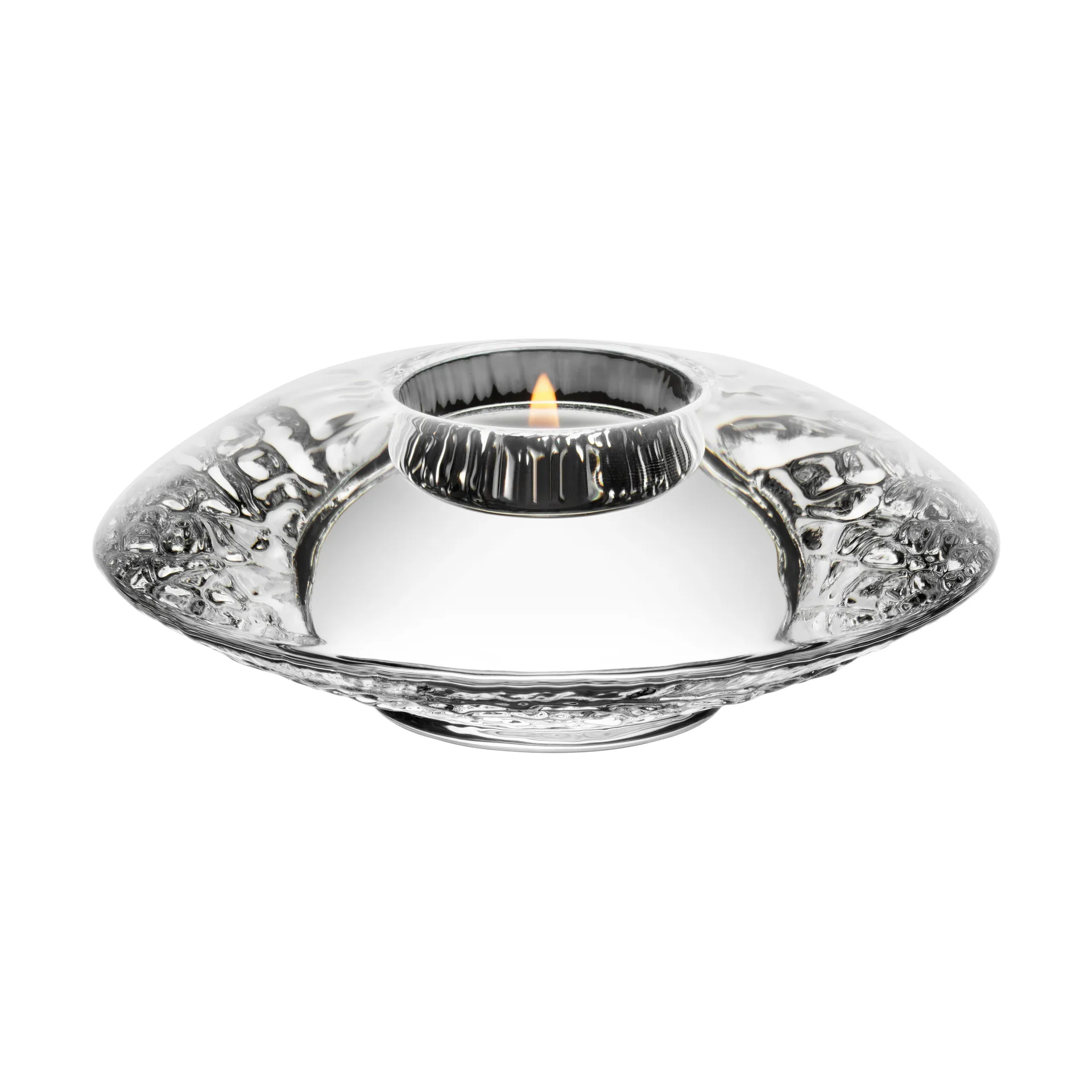 Latarnia Discus 140 mm, Przezroczysty Kosta Boda