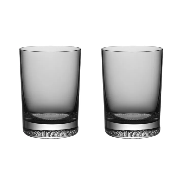 Limelight szklanki do napojów 220 ml, 2‑pak - Szary - Kosta Boda