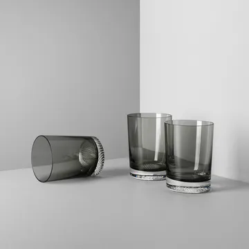 Limelight szklanki do napojów 220 ml, 2‑pak - Szary - Kosta Boda