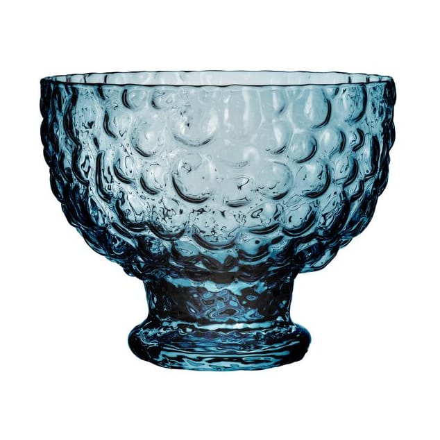 Miska Moss, okrągła 19 cm - Niebieska - Kosta Boda
