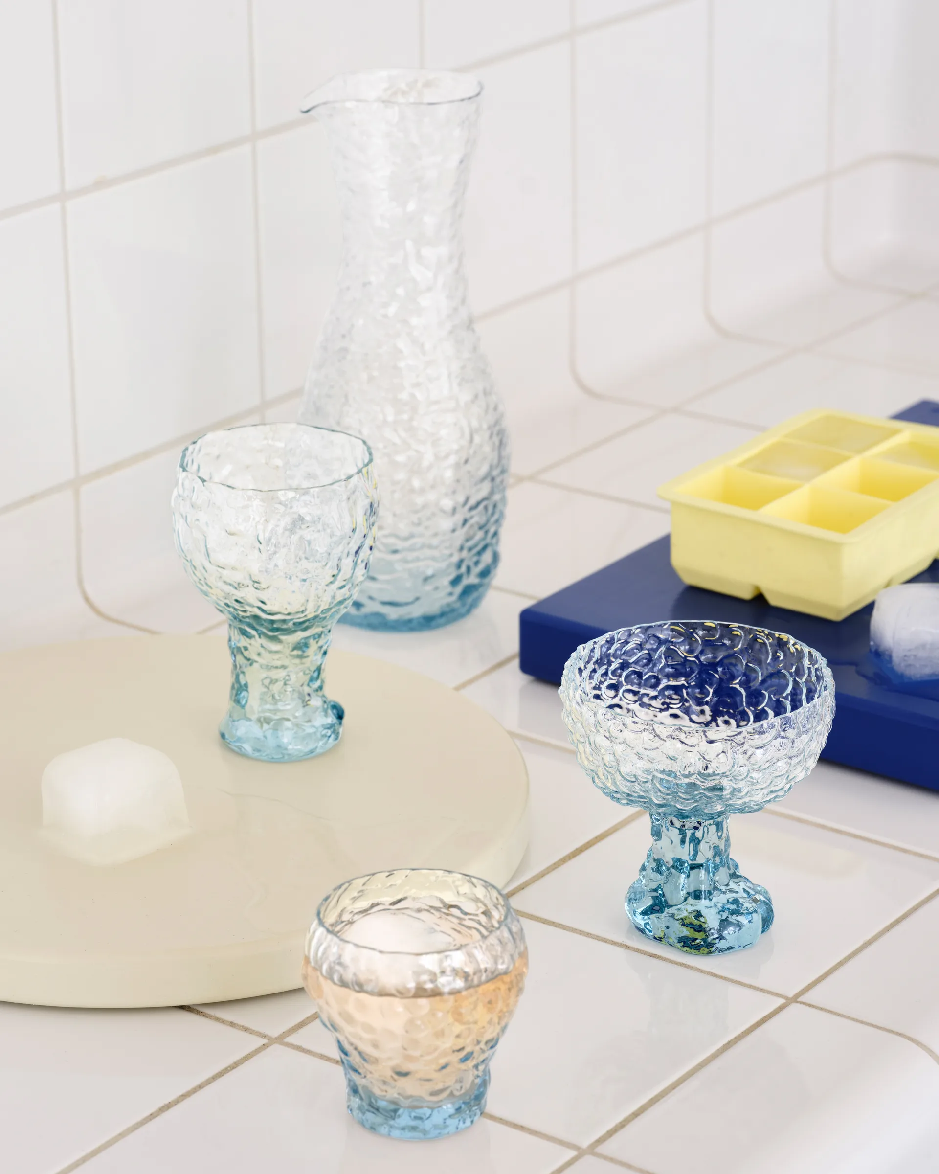 Moss kieliszek do szampana coupe 350 ml, Szklane naczynie okrągłe Kosta Boda