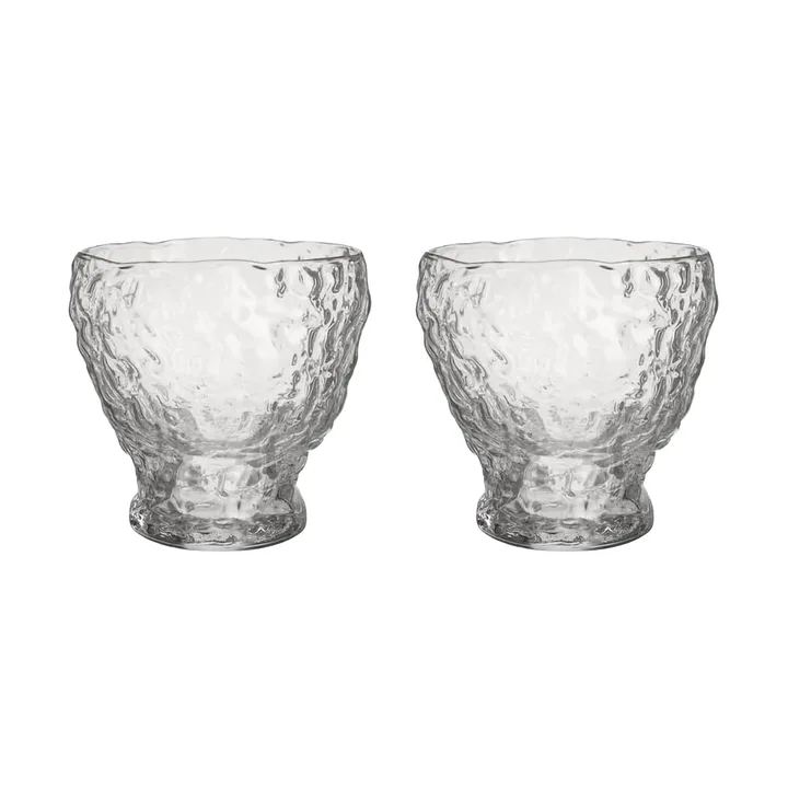 Moss tumbler, szkło 330 ml, 2‑pak - Przezroczysta - Kosta Boda