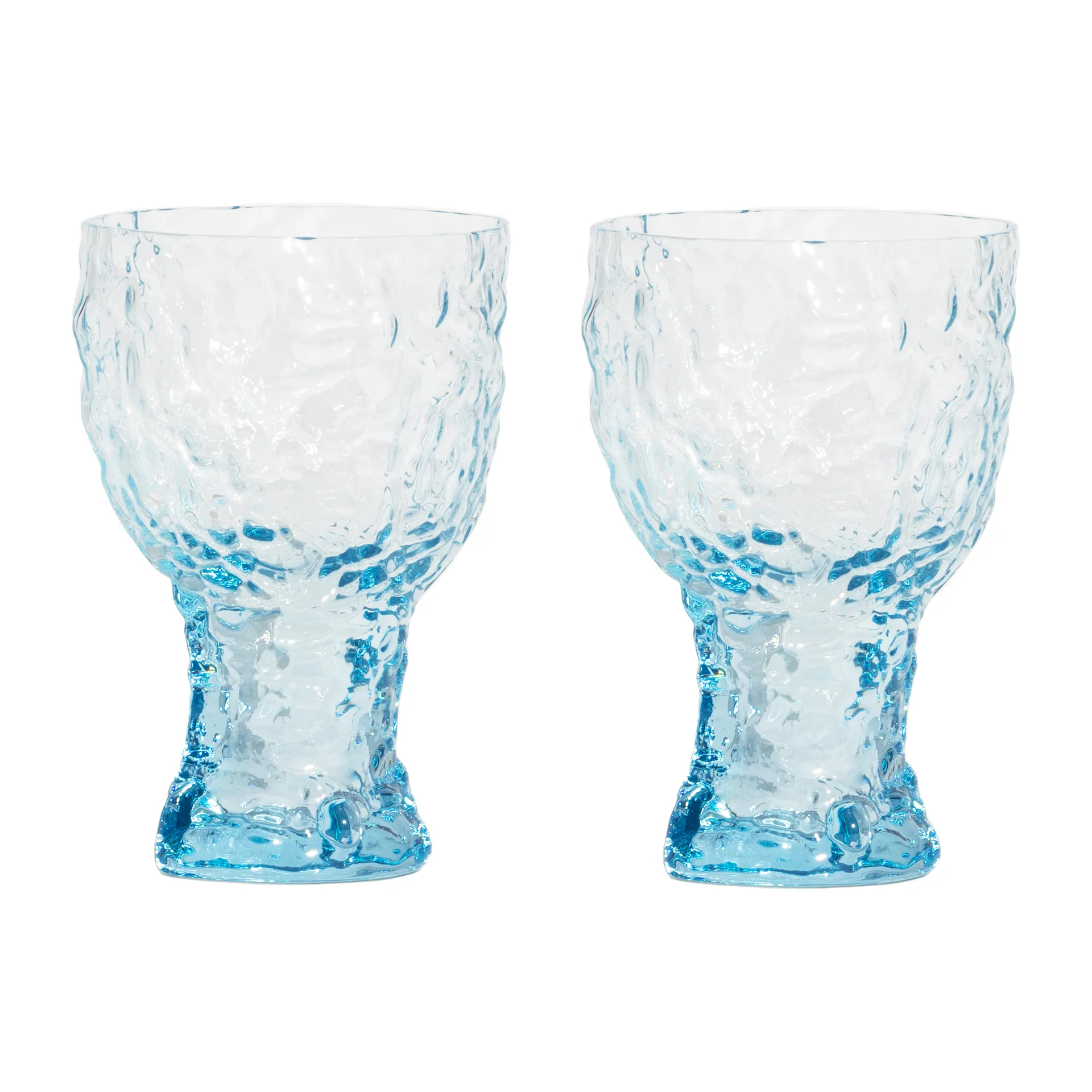 Moss wysoka szklanka highball 380 ml 2‑pak, Szklane naczynie okrągłe Kosta Boda