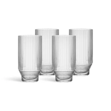 Pavilion szklanka typu highball - Przezroczysty, 300 ml, 4-pak - Kosta Boda