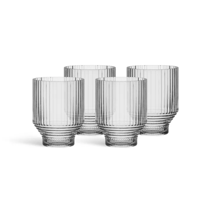 Pavilion szklanka typu lowball - Przezroczysty, 300 ml, 4-pak - Kosta Boda