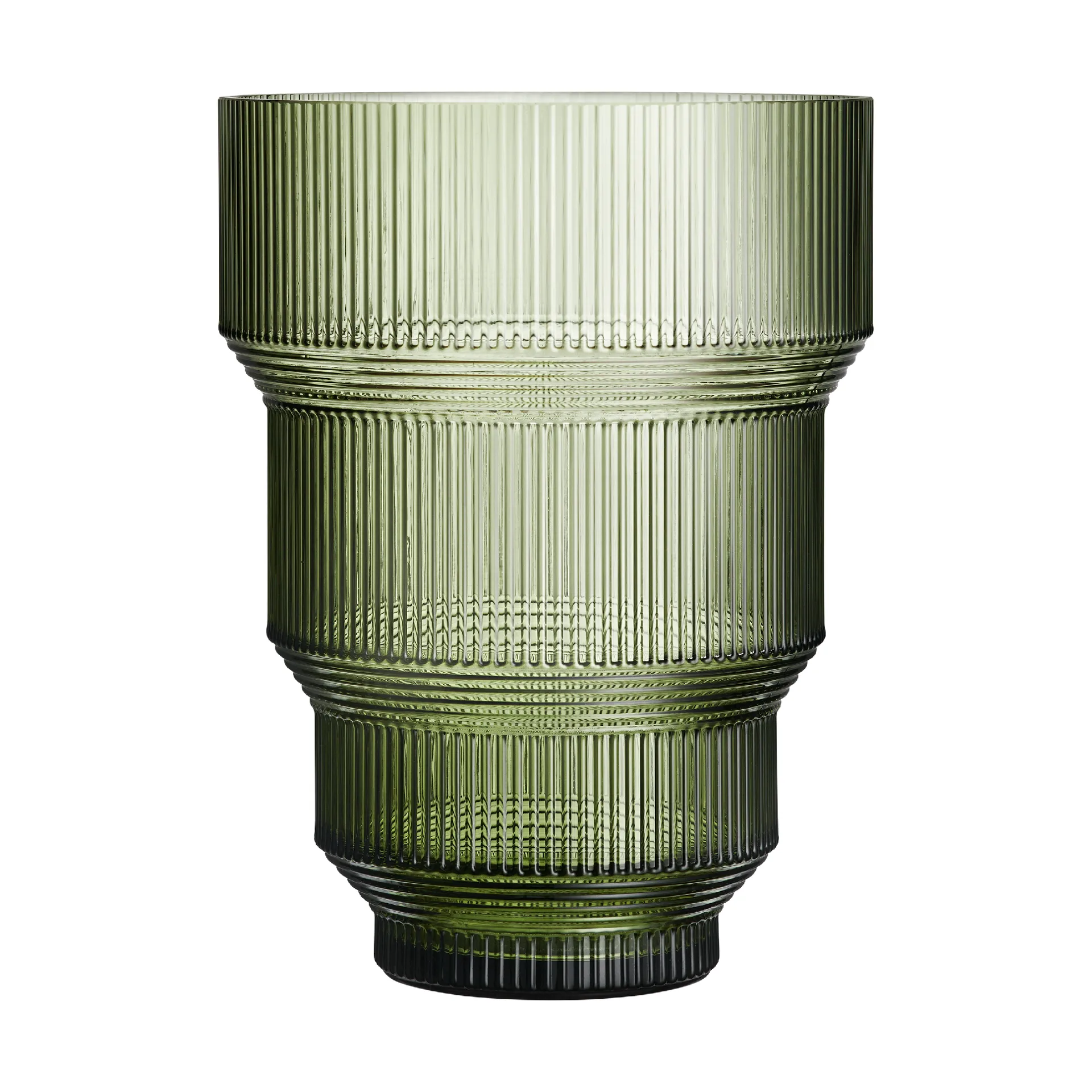 Pavilion wazon 259 mm, Zielony Kosta Boda