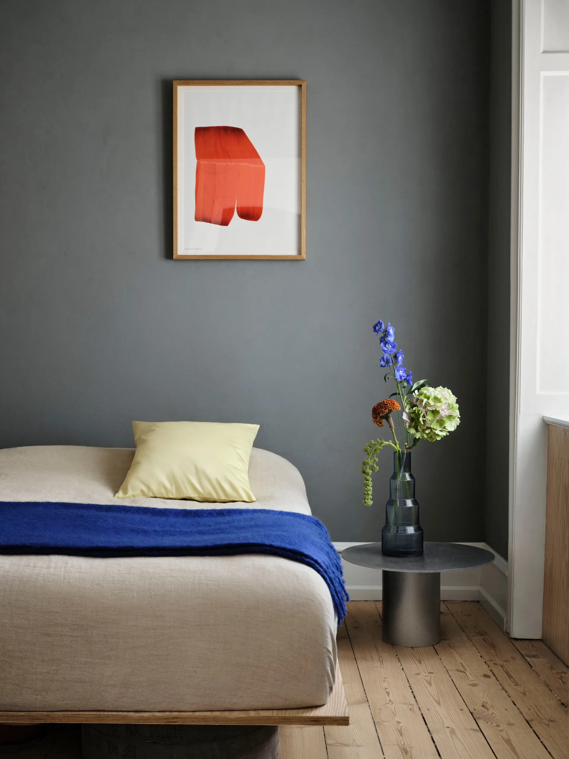 Pavilion wazon 350 mm, Niebieski Kosta Boda