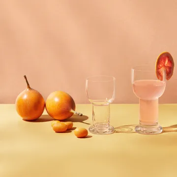 Picnic szklanki 320 ml, 2‑pak - Przezroczysty - Kosta Boda