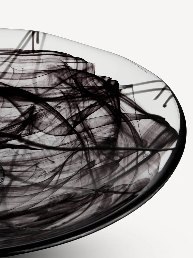 Półmisek Contrast 380 mm, Czarny Kosta Boda