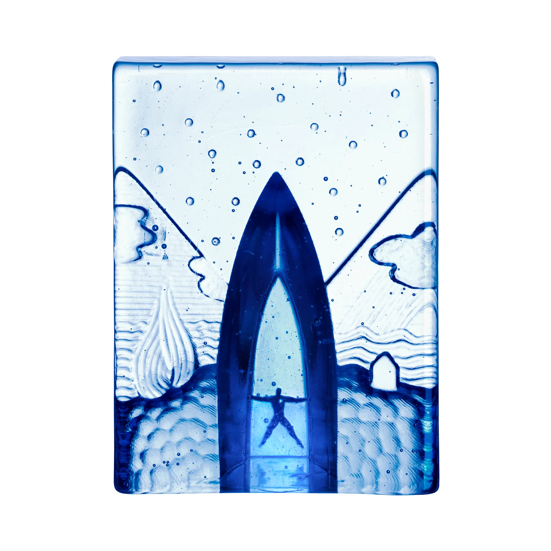 Rzeźba Blues, Four Elements Kosta Boda