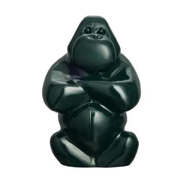 Rzeźba Gabba Gabba Hey 305 mm - Ciemna zieleń - Kosta Boda