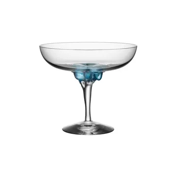 Sugar Dandy kieliszek coupe 320 ml - Niebieski - Kosta Boda
