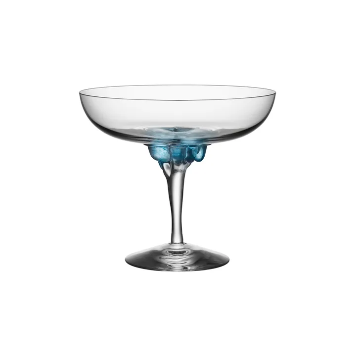Sugar Dandy kieliszek coupe 320 ml - Niebieski - Kosta Boda