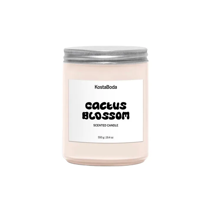Świeca zapachowa Mind - Cactus Blossom, 550 g - Kosta Boda