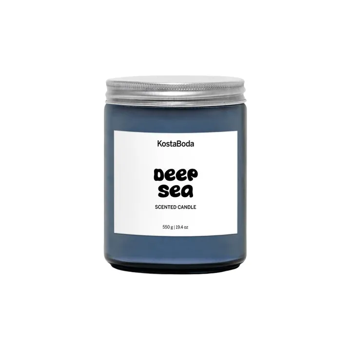 Świeca zapachowa Mind - Deep Sea, 550 g - Kosta Boda