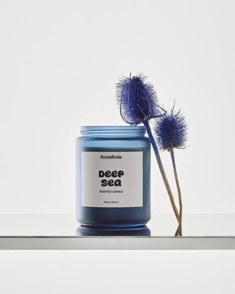Świeca zapachowa Mind, Deep Sea, 550 g Kosta Boda