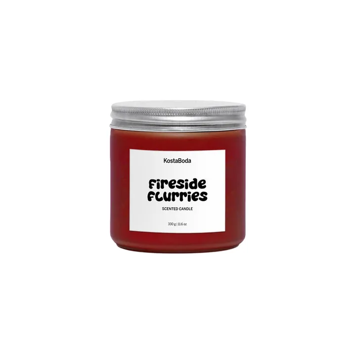 Świeca zapachowa Mind - Fireside flurries, 330 g - Kosta Boda
