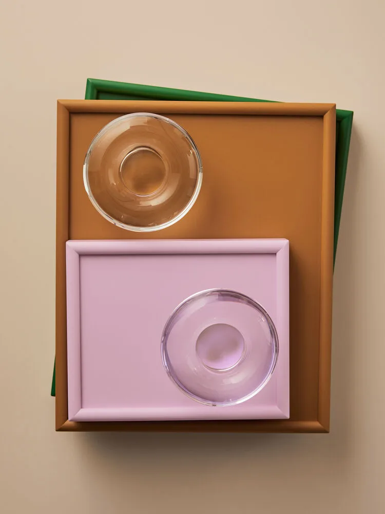 Świecznik Orion Ø11x6,3 cm, Przezroczysty Kosta Boda