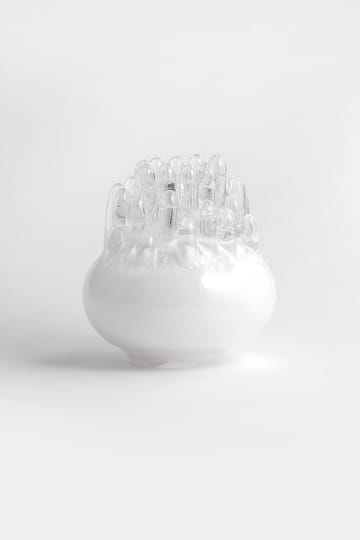 Świecznik Polar 200 mm - Biały - Kosta Boda