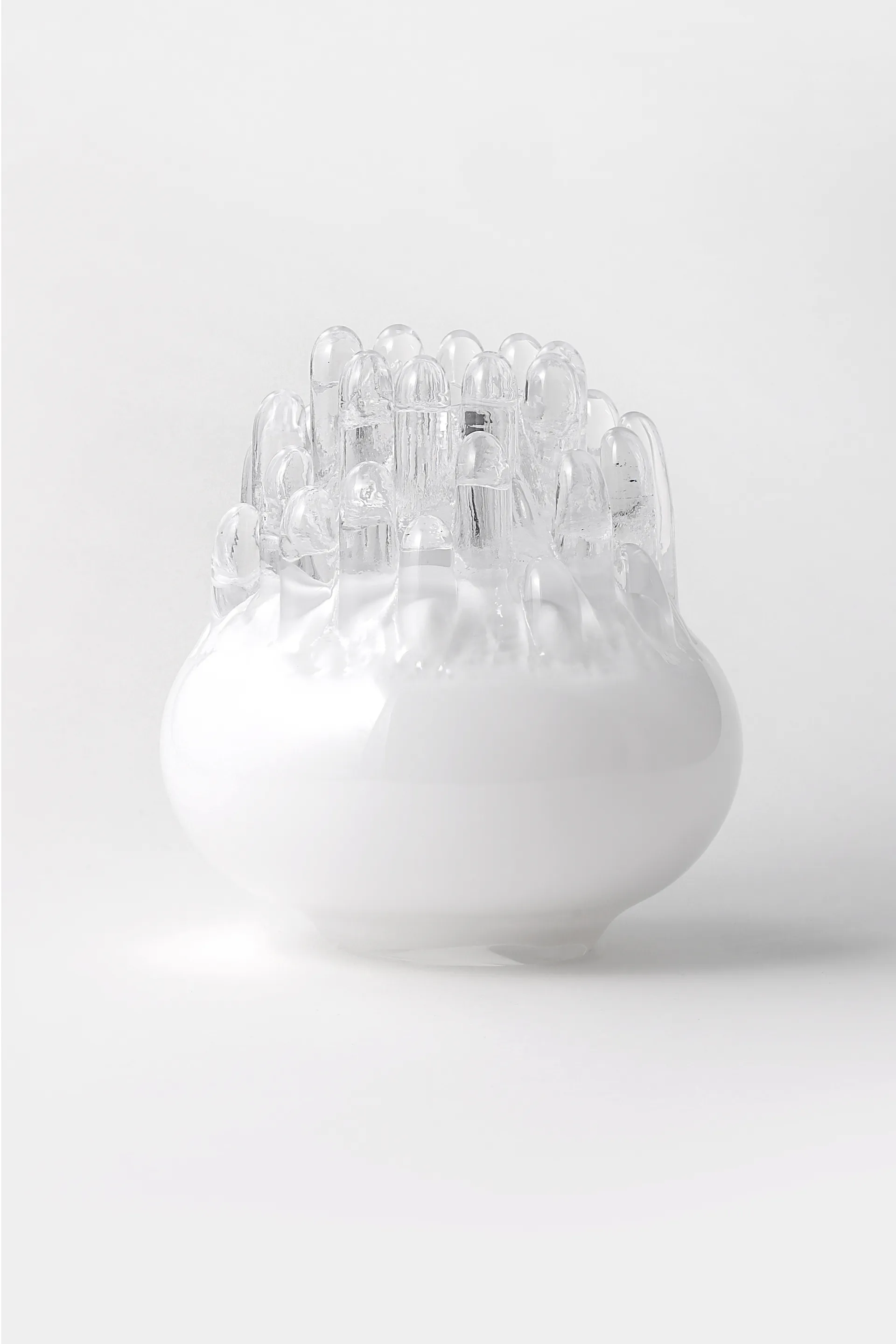 Świecznik Polar 330 mm, Biały Kosta Boda