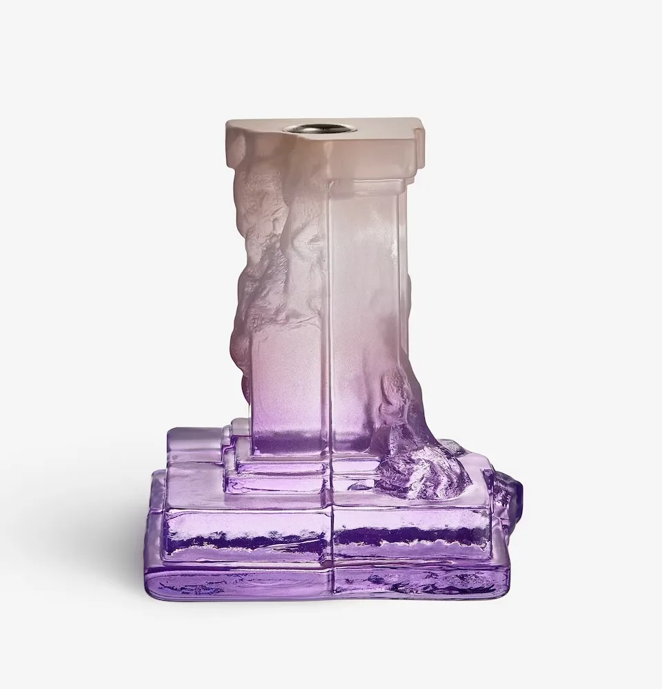 Świecznik Rocky Baroque 150 mm, Bez Kosta Boda