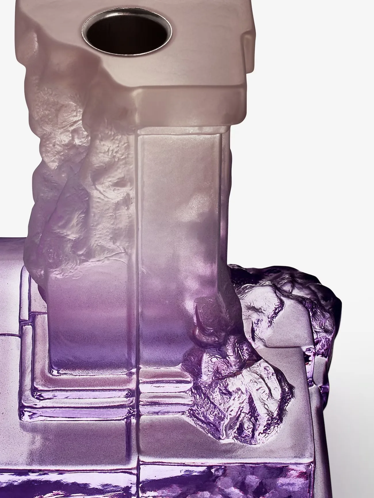 Świecznik Rocky Baroque 150 mm, Bez Kosta Boda