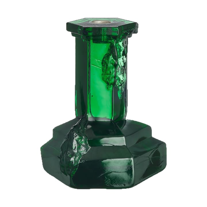 Świecznik Rocky Baroque 175 mm, Szmaragdowo-zielony Kosta Boda