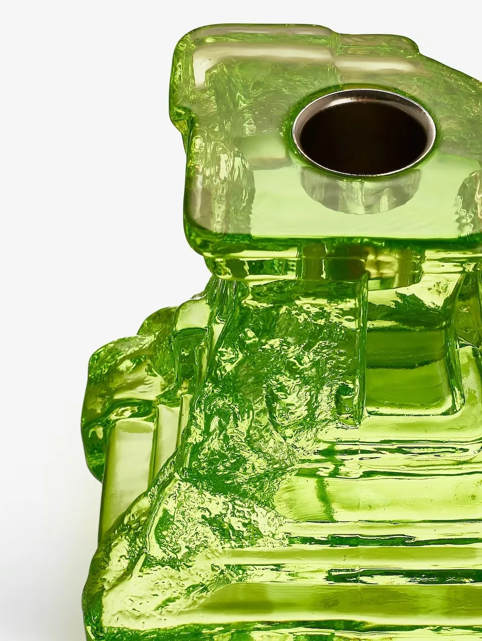 Świecznik Rocky Baroque 95 mm, Kryptonit Kosta Boda