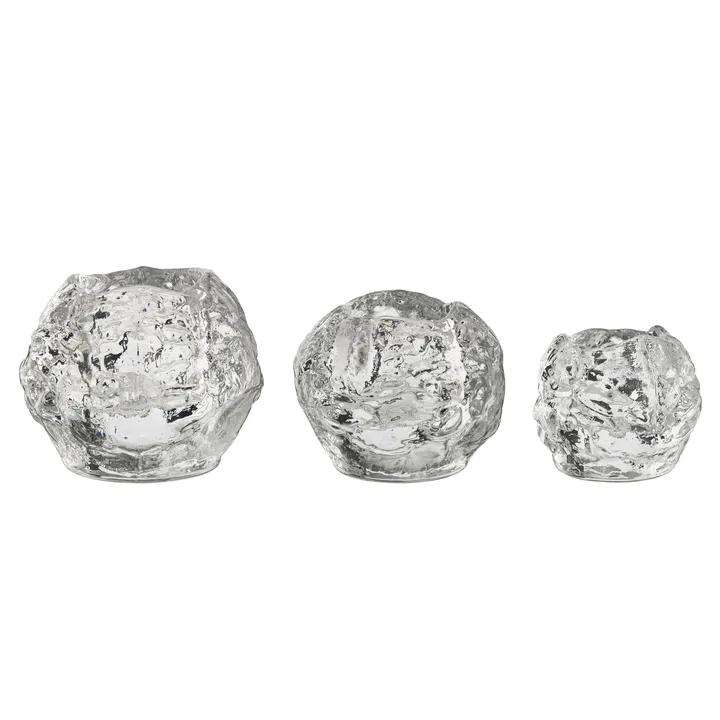 Świecznik Snowball 3 szt. - 3 szt. - Kosta Boda