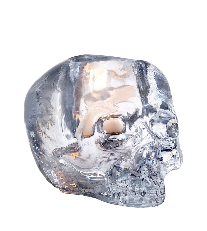 Świeczniki Skull 8,5 cm - przezroczysty - Kosta Boda