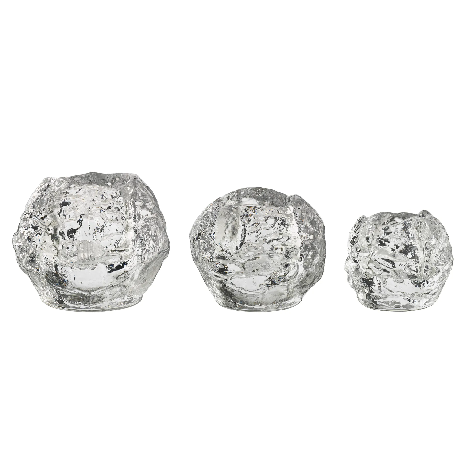 Świeczniki Snowball 3 szt., 3-pack Kosta Boda