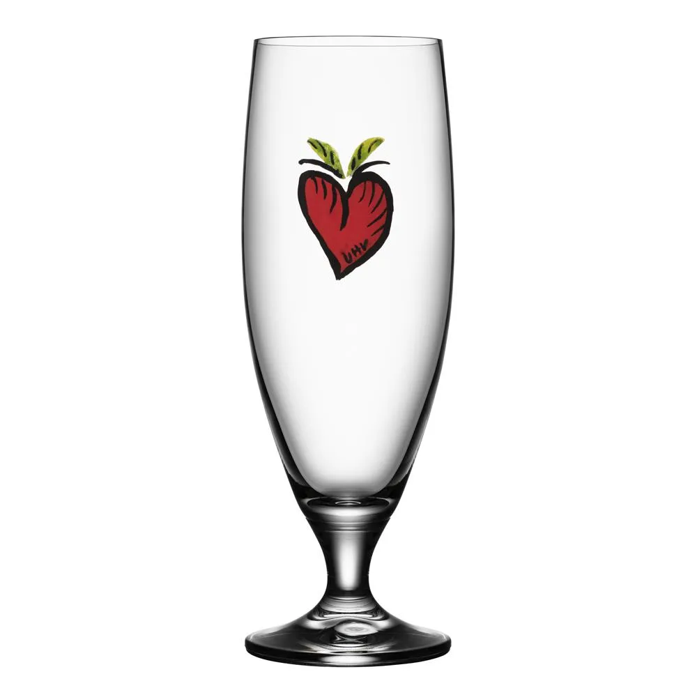 Szklanka do piwa przyjaźń 50 cl, hearts Kosta Boda