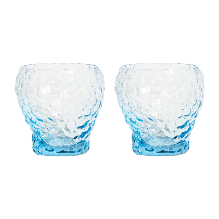 Szklanka Moss tumbler 260 ml 2-pak - Szklane naczynie okrągłe - Kosta Boda